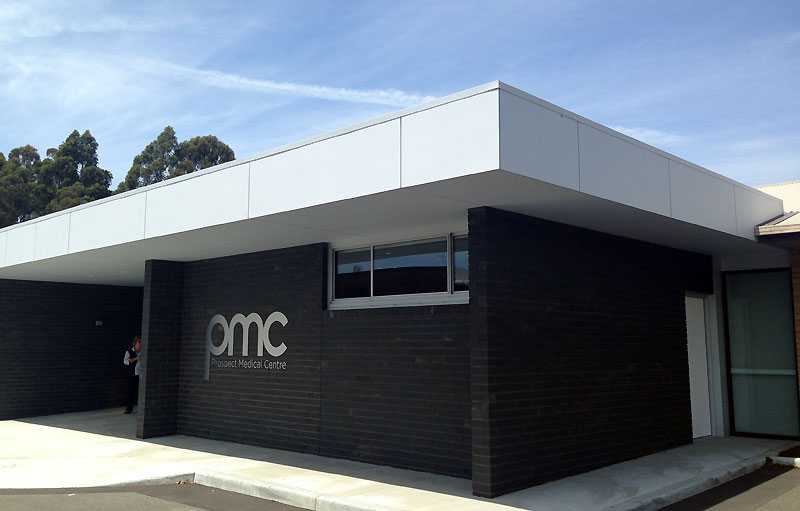 External view of entry