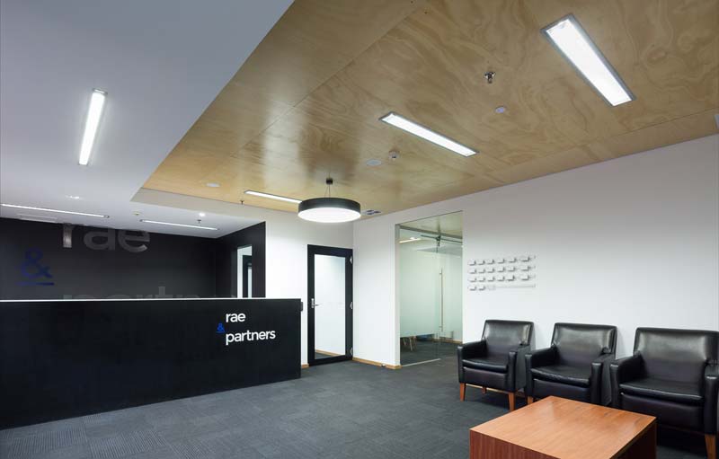 Rae and Partners office refurbishment in Launceston, Tasmania