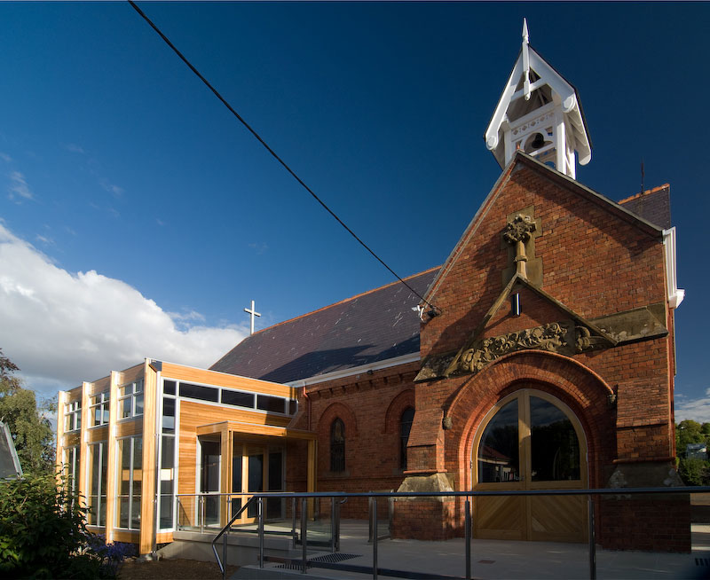 View of North Wing and entry